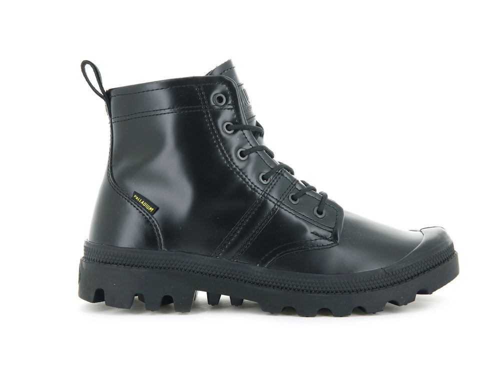 Botas Palladium PALLABROUSSE BOX Hombre Negras | Costa Rica-50926